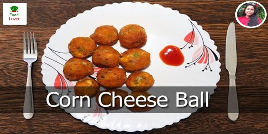 Crispy corn cheese balls recipe